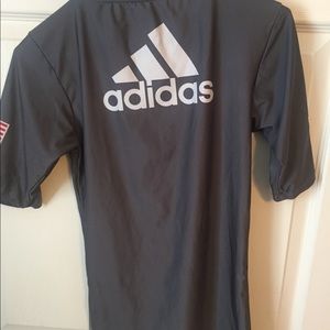 adidas football compression shirt